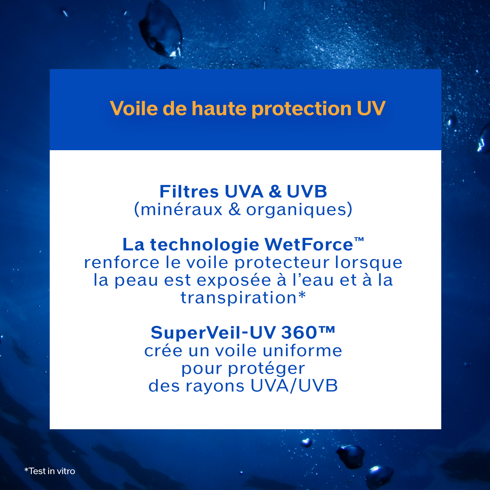 Expert Sun Protector Lait Solaire Peau Sensible SPF50+, 